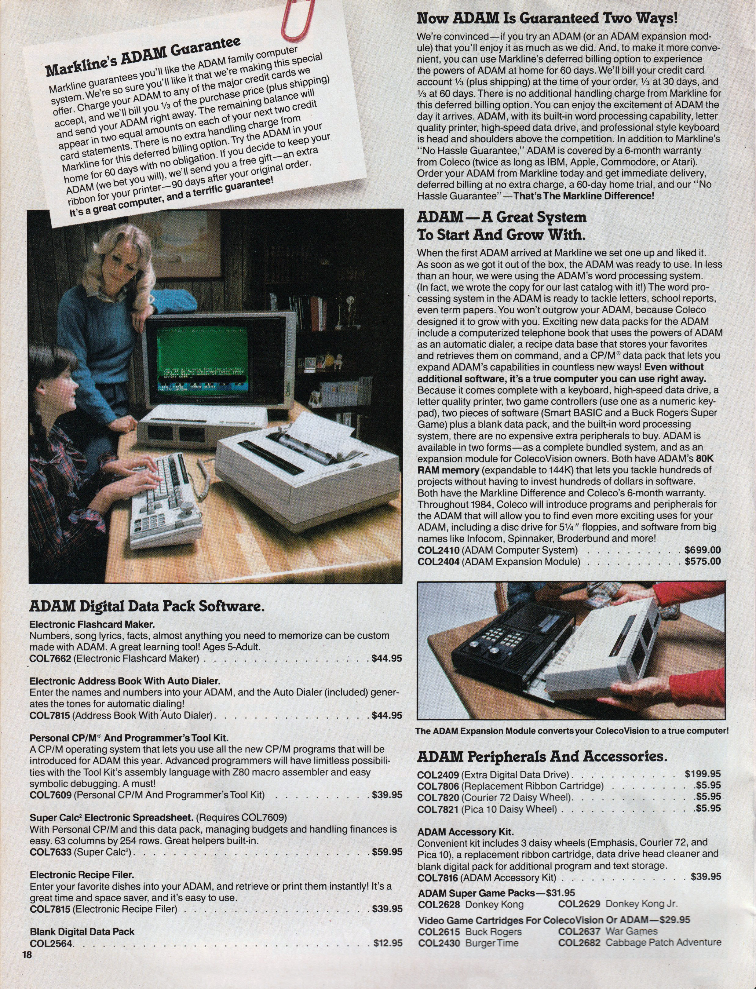 Markline Catalog 1983 (Cover)